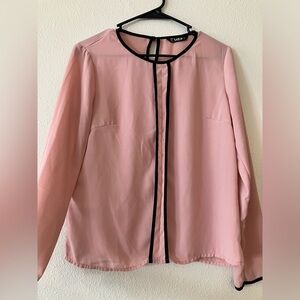 🌸 3/$15 SHEIN Pink blouse